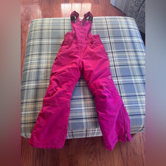 Lands' End Other - Lands end girls berry Pink ski snow bib pants